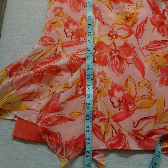 LA RUE 39  PETITE Women  SILK  Skirt 6P - Picture 4 of 8